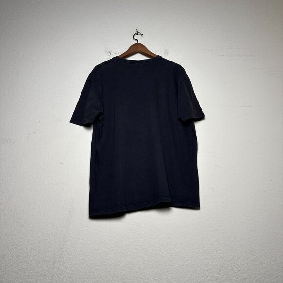 Calvin Klein VTG Graphic T Shirt Men L Black Minimal Classic Retro Streetwear - Picture 2 of 12